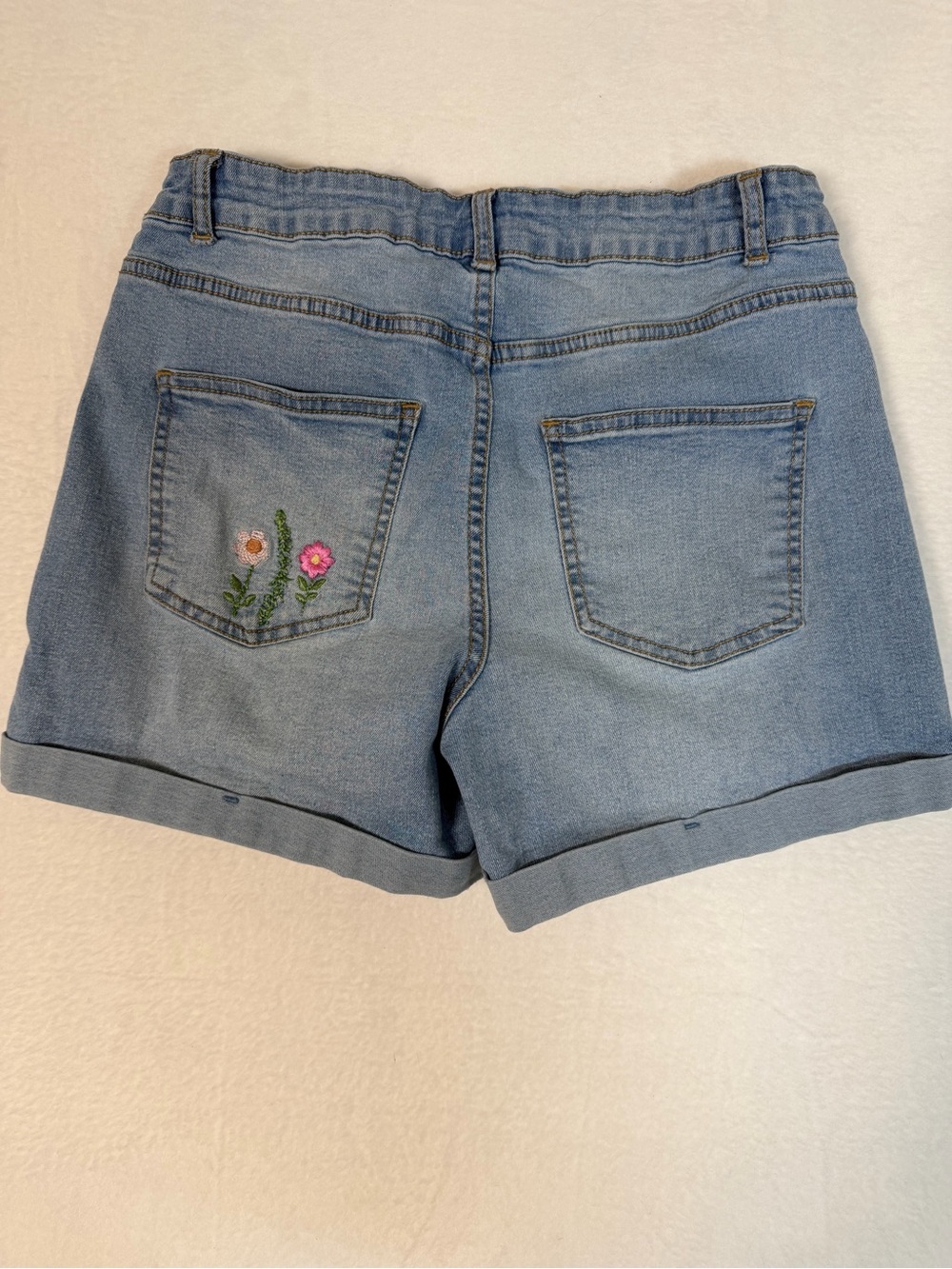 5‎ Pair Bundle of Youth Girls Denim Shorts Wonder Nation Cat Jack So Brand sz 18 - Picture 4 of 10